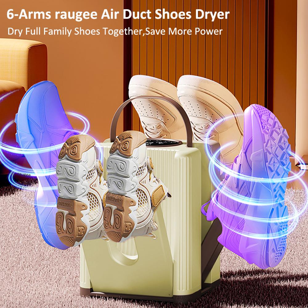 Shoe Dryer Electric Shoes Drying Machine Sneaker Slippers Ski Boots Dryer Foldable Footwear Dryer Deodorizing Shoes Heater 220V