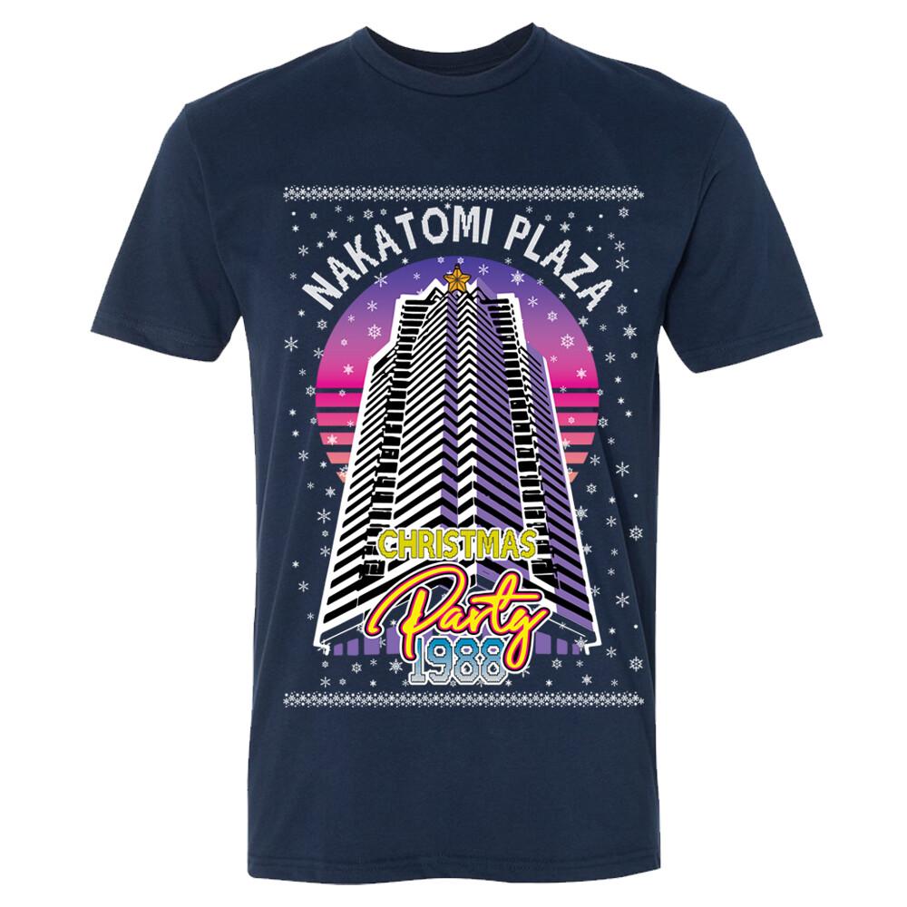 Nakatomi Plaza Christmas Party 1988 Unisex T shirt Funny Retro Holiday santa Unisex T-Shirt