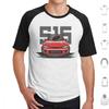 Silvia S15 Front  Candy Red  T Shirt 6xl Cotton Cool Tee Car Automotive Racing Vehicle Race Cool Sports Supercar Fitment Man