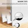 Self-adhesive Door Bottom Sealing Strip Soundproof Weather Stripping Draught Excluder  Living Room