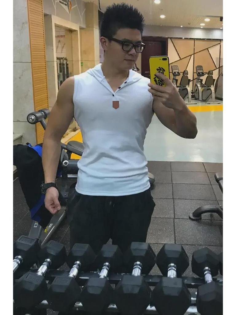 Men's Summer Sleeveless Hooded Vest - Korean Style Fitness Stretch Waistcoat