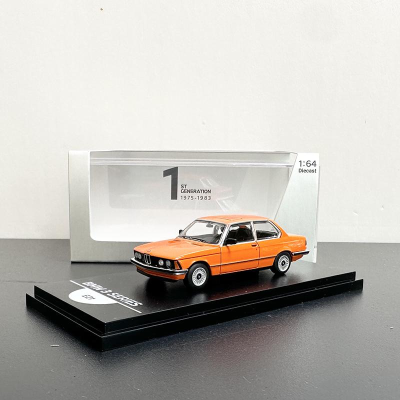 AR BOX Металлическая модель автомобиля 1/64 Масштаб BMW 3 серии E21 Модель автомобиля Сплав BMW E30 Игровые транспортные средства Модель Подарок Украшение Игрушки для мальчиков