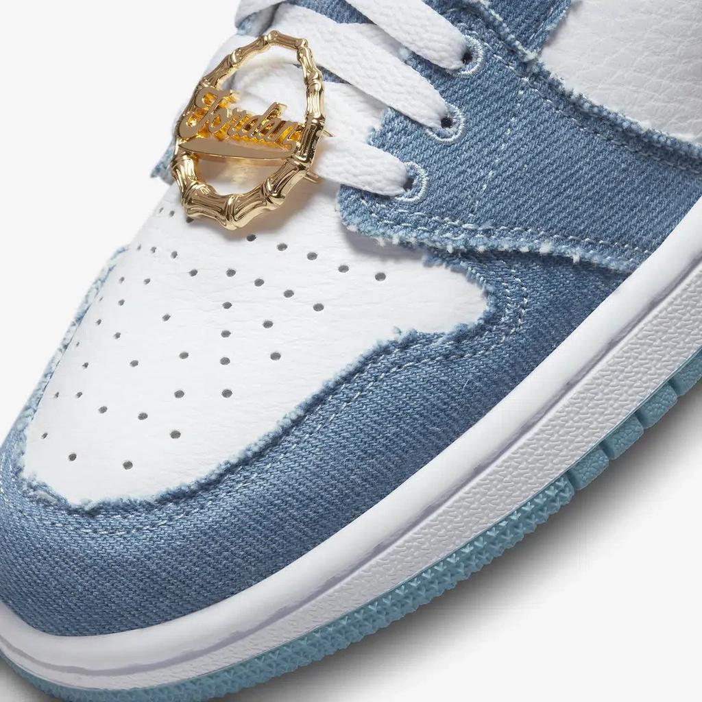 DM9036-104 Nike Air Jordan 1 High OG "Denim" (Women's)