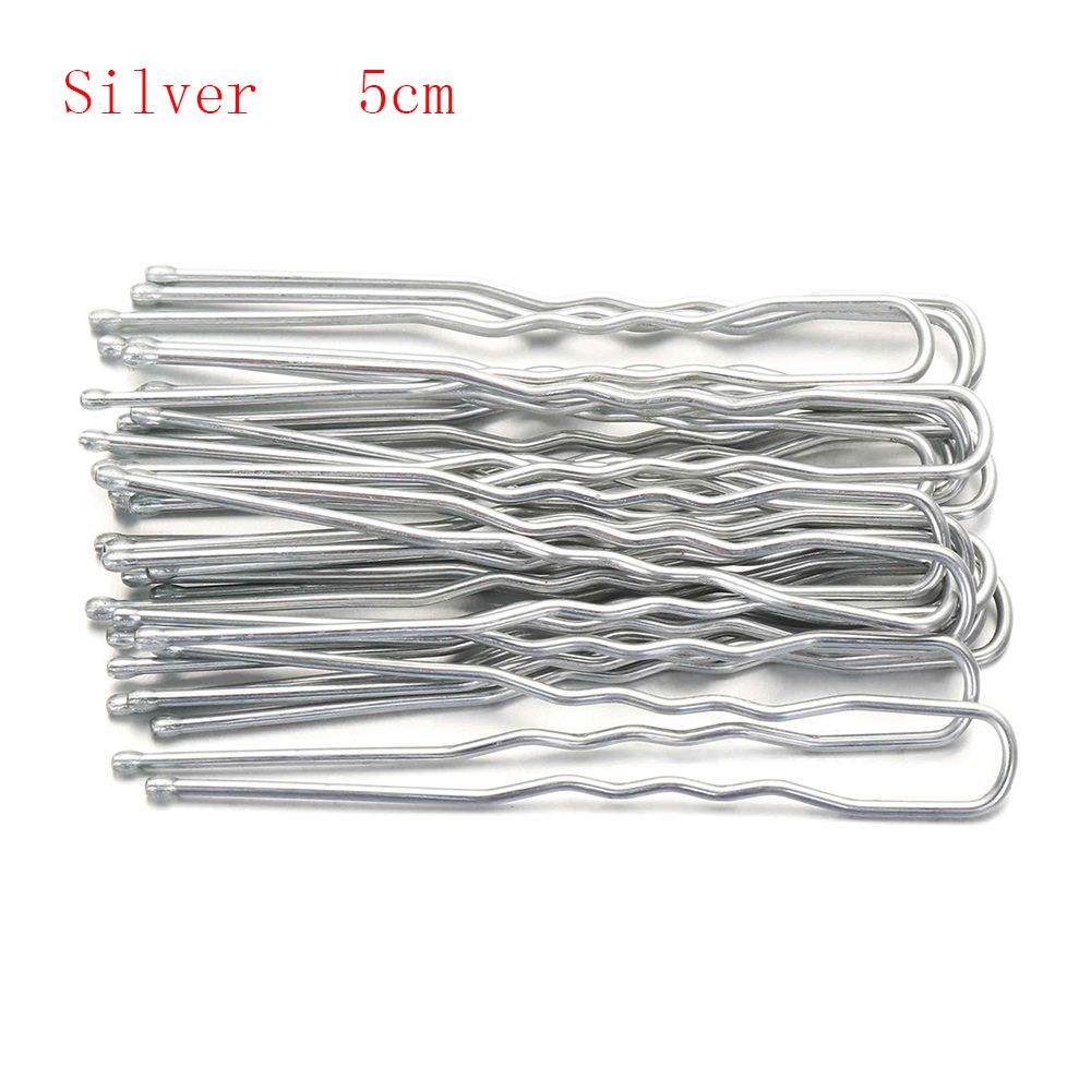 20PCS Hot Headwear Bridal Hairstyle Tool Alloy Waved Hair Pins Hairclips U-shaped Barrette