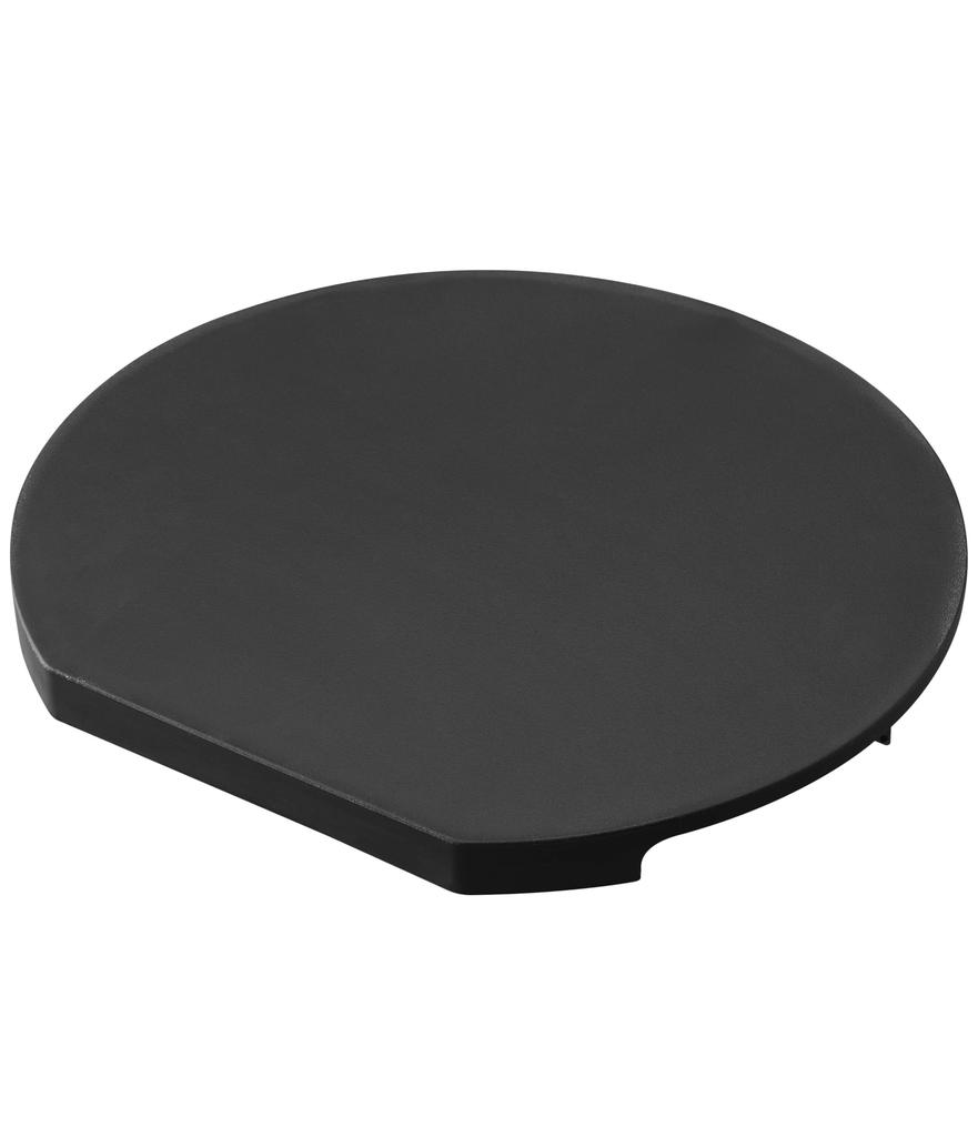 Yamazaki Jitsugyo 7015 Dishwasher Safe Magnetic Antibacterial Cutting Board Round Black W30 X D28 X H2cm Tower Cutting Board Easy To Lift and with