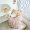 Foldable Multi‑Purpose Storage Bin Lightweight Hand‑held Fabric Storage Bag For Cosmetic Underwear Toys Home Organization