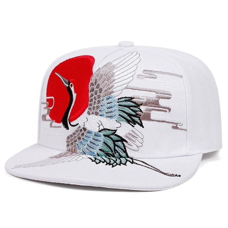 Молодежные бейсболки-снэпбэки с принтом в китайском стиле, задающие тренд, весенне-осенние, для улицы, регулируемые, повседневные, шляпа от солнца