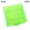 Rechargeable Battery Container Organizer Battery Box Battery Case 4 AA AAA Battery Holder Storage