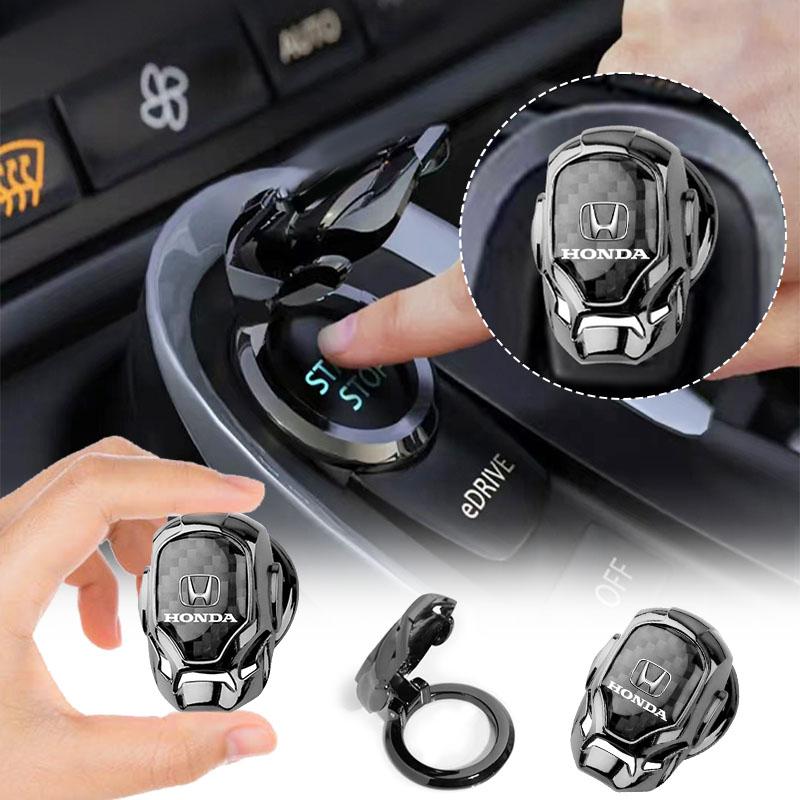 1 шт. Защитная декоративная накладка на кнопки запуска автомобиля одним нажатием для Honda Mugen Power TypeR Jazz City Civic Inspire Accord FIT HRV CRV Odyssey Jade
