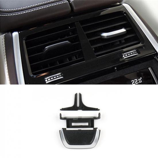 Black & Silver Car Rear AC Vent Outlet Tab Clip Part For BMW 7 Series G11 16-23