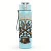 1PC Crossed Shotgun Western Skull Retro Print 750ml Portable Sports Water Bottle Leakproof Gym Outdoor Travel Drink Cup
