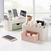 Double Layer Plastic Makeup Organizers Storage Box Cosmetic Drawers Jewelry Display Box Case Desktop Container Boxes Organizer