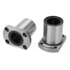 2Pcs Flange Linear Bearing Low Operating Load Smoothly Rotation Point Contact Linear Bearing Replacement