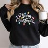 Christmas Light Sweatshirt/Hoodie, Christmas Sweatshirts Funny Christmas Sweaters Christmas Hoodies Women Merry Christmas Ligh