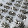Упаковка из 100 маленьких одинарных подвесов-треугольников с кольцами и винтами для подвешивания