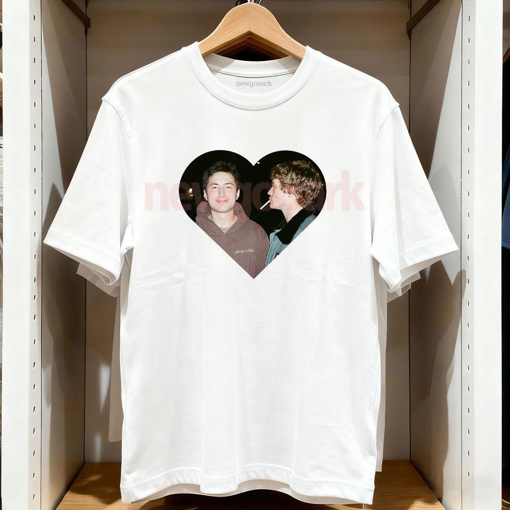 Hudcon Hudson and Connor Heated Rivalry Printed Tshirt Canadian Gay Love Drama Series Tshirts Women Unisex Cotton Shortsleev