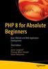 Книга PHP 8 for Absolute Beginners : Basic Website and Web Application Development