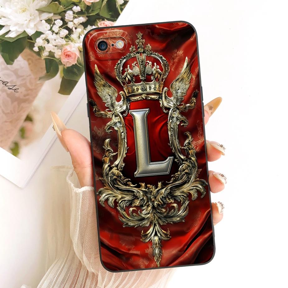For Apple iPhone 6 Plus Case iPhone6S Cool Crown Letters Cover Shockproof Soft TPU Phone Case For iPhone 6S Plus iPhone6 S Shell