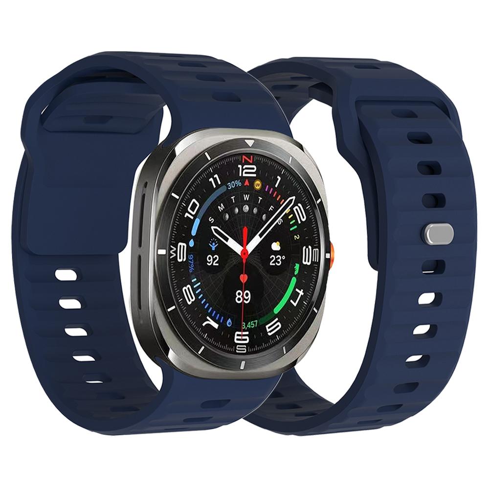 Спортивный мягкий силиконовый ремешок для Samsung Galaxy Watch Ultra Браслет для Galaxy Watch Ultra 47 мм Аксессуары для ремешка часов