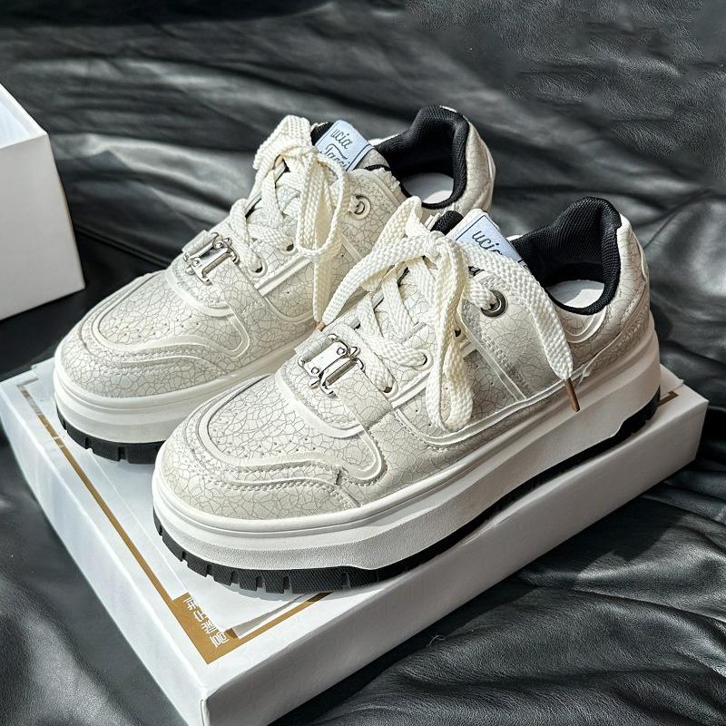 White Shoes Women's Shoes and Casual Fashionable Versatile Board Shoes