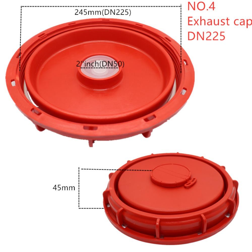 Vented Cap IBC Tank Cover Plastic Chemical Drum Cap Bulk Container Cap Liquid Storage Equipment