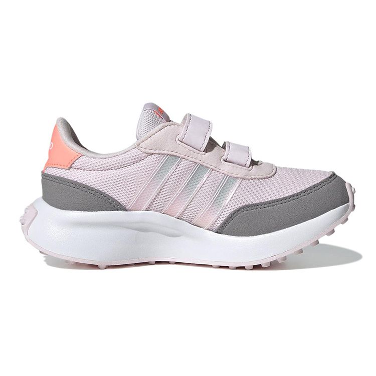 Adidas Run 70s K Smoked Pink Pure Grey Kids Sneakers Footwear-White GW0330