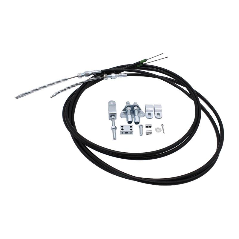 330-9371 Emergency Parking Brake Cable Set Simple Installation Automotive Accessories Handbrake Cable Assembly Universal