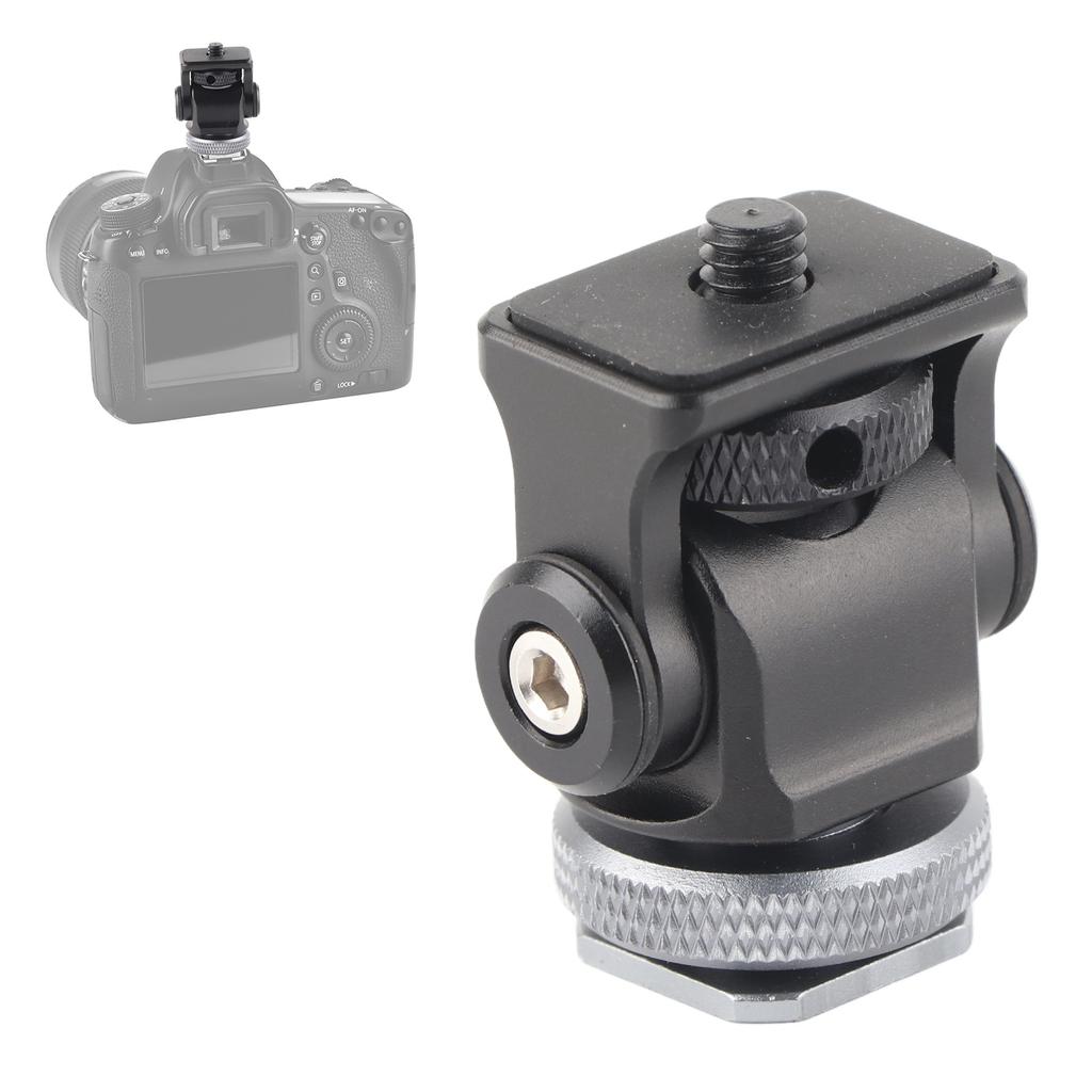 Крепление «горячий башмак» держатель для монитора, вспышки, микрофона, винт 1/4", аксессуар для камеры