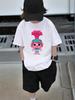Playful Trolls Short Sleeve T Shirt Children Summer Cute Cartoon Crewneck Street 3-14