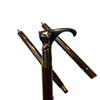 93.98 Cm Walking Stick Cat Brass Handle Cane Victorian Walking Stick Three Fold Stick  For Men, Women, Father, Mother