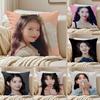 Южная Корея Красота lLee Ji Eun IU Подушка-подушка чехол Наволочка Противопылевой Клещ Невидимая молния Короткий плюш Подушка для дивана