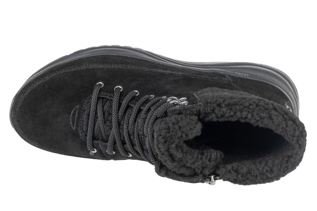 Skechers Stellar в движении - Утепляйте, Женские черные зимние ботинки