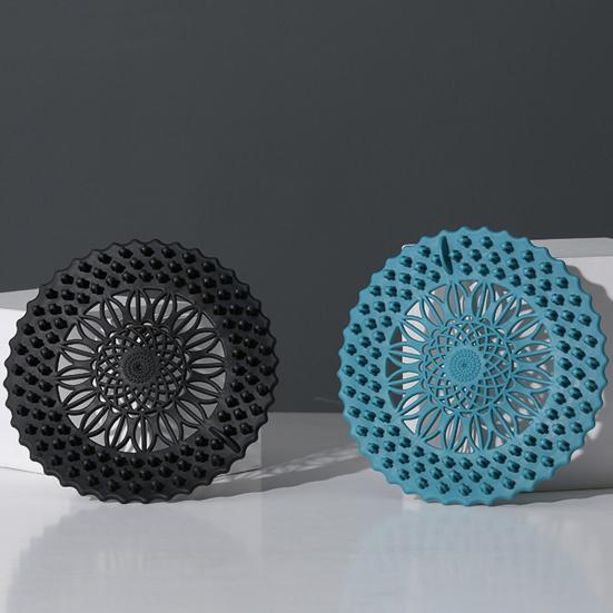 Улавливатель волос для душевого слива, простая установка, очистка, предотвращение засоров, пластиковая ловушка для волос для слива в ванной