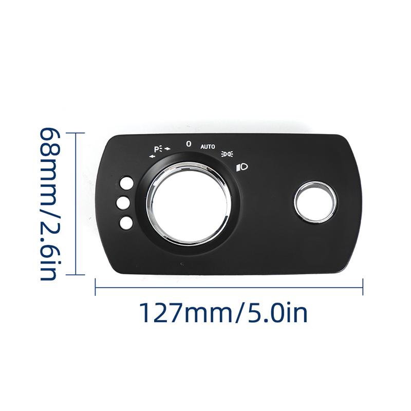 Headlight Switch Panel Trim Cover 1715451104 For Mercedes‑Benz SLK Class R171 2004‑2010 SLK280 SLK300 SLK350 Repair Part