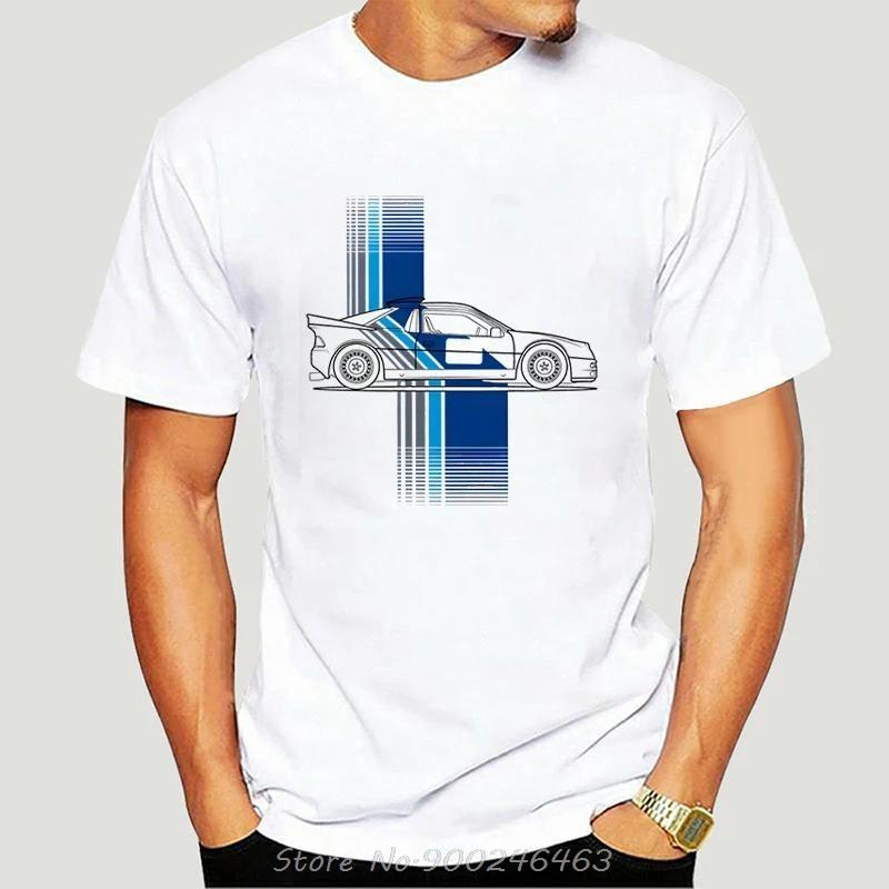 Rally Car Print T-shirt Summer Men Clothing Graphic T Shirt Casual Tops Funny New Cotton Short Sleeve Car Lover's Tshirt Tees