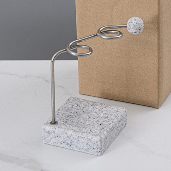 Держатель для зубных щеток, металлический органайзер для зубных щеток с основанием, высокопрочный, экономящий место, органайзер для зубных щеток на столешницу в ванной комнате