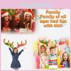 Inflatable Reindeer Horn Headband Throwing Hoop Suitable For Parties Christmas