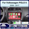Android 14 Авто Радио Для VW Volkswagen POLO 5 Седан 2008 - 2020 Беспроводной Carplay 4G+WiFi Автомобильный Мультимедиа GPS Autoradid Головное Устройство