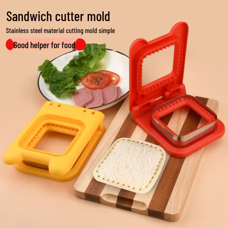 Stainless Steel Square Sandwich & Cake Cutter Mold Set