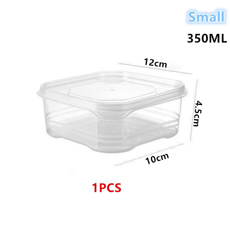 350/650 мл Контейнер для хранения мороженого, многоразовый контейнер для мороженого, форма с крышкой, кухонный холодильник для хранения, дом