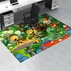 Maya The Bee Forest Cartoon Scene Print Doormat Non‑Slip Entrance Floor Mat Animated Series Home Hallway Decor