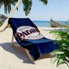 San Diego Padres Logo Towel Beach Towel Quick-drying for Travel Outdoor Sports Jogging Beach and Swimming
