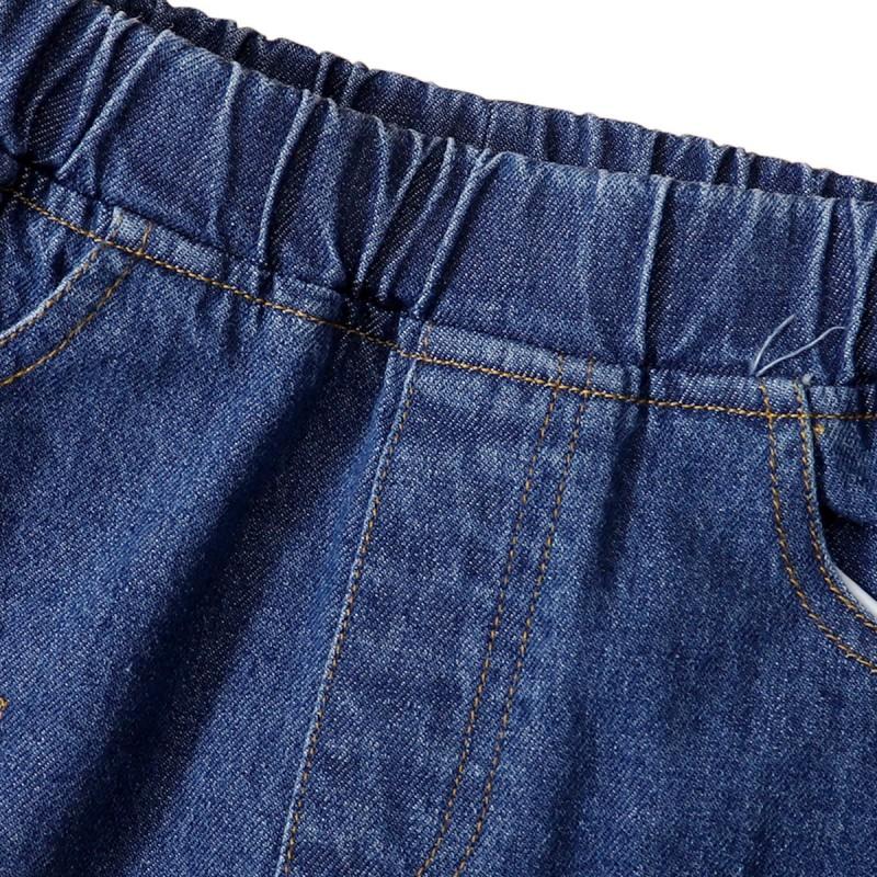 Футболка с камуфляжным принтом для маленьких мальчиков, топы, джинсовые штаны, брюки, комплект одежды, комплект одежды из 2 предметов