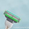 [Зеленый] Трехслойная ручная бритвенная головка для бритвы Geely Fengsu