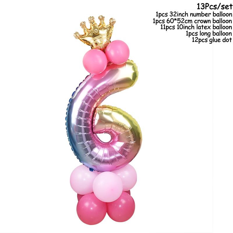 Набор одноразовой посуды для вечеринки в стиле единорога, бумажная тарелка, стакан, салфетка, единорог, воздушные шары, товары для украшения дня рождения для детей и девочек