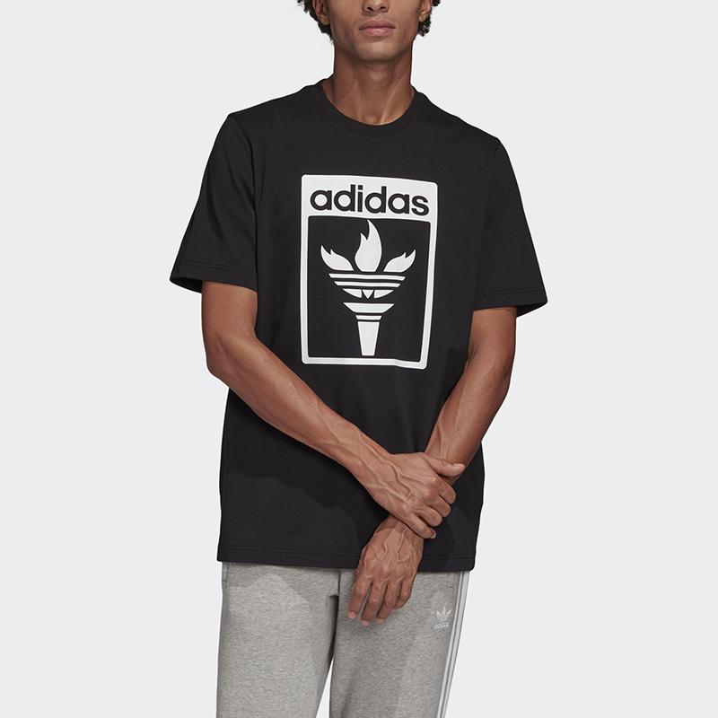 adidas Оригинальная футболка из архива Олимпийских игр Черная GK5909