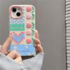 Японский милый силиконовый чехол для телефона с 3d тюльпановым сердечком для Iphone 13 12 11 Pro Xs Max X Xr 7 8 Plus, милый защитный мягкий чехол