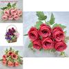 Simulation Flower Rose Bouquet For Event Decoration And Photography Prop