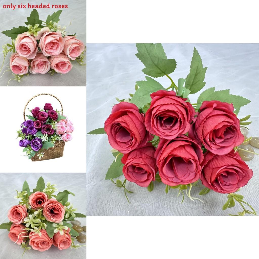 Simulation Flower Rose Bouquet For Event Decoration And Photography Prop