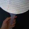Запуск нового продукта: Светоотражающий Королевский Горный Веер Extra-Large DIY в Японском Стиле, Материалы, Толстый Веер, Большой Тыквенный Веер для Поддержки